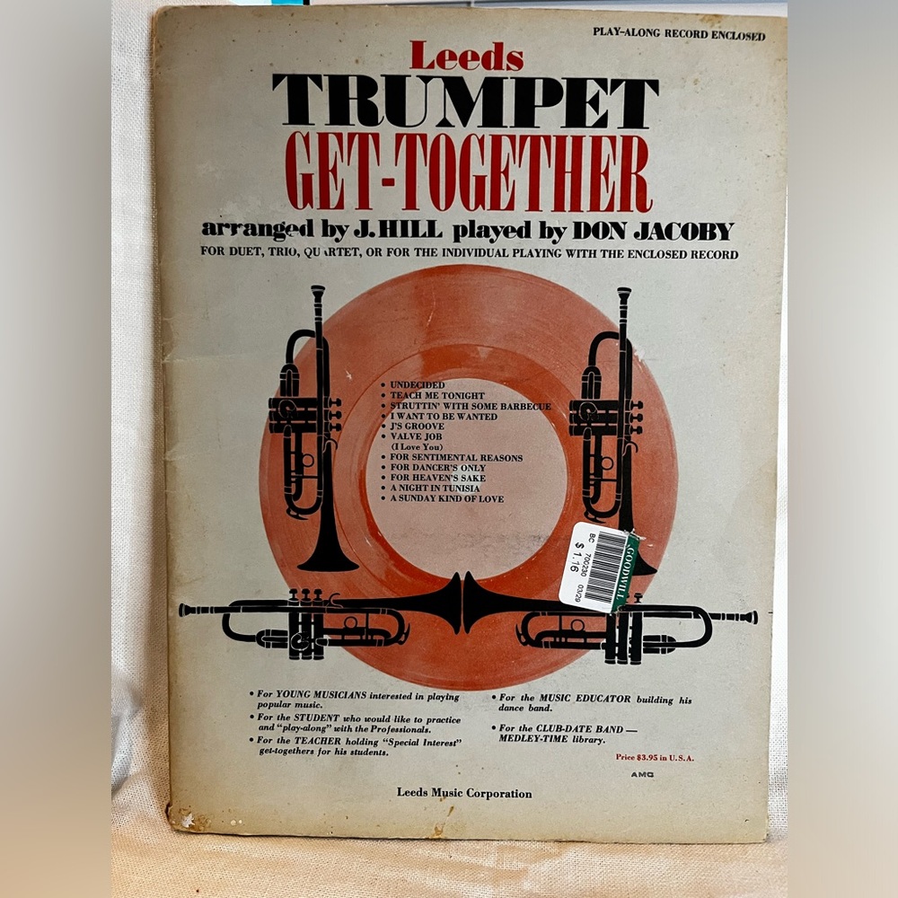 Vintage Leeds Trumpet Get-Together Sheet Music